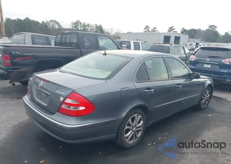 2006 Mercedes-Benz E 350 4Matic z USA, uszkodzony, nr VIN WDBUF87J96X191610